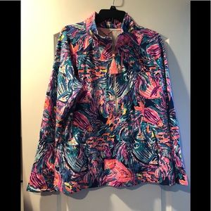 Lilly Pulitzer Skipper Popover XL Seas The Day
